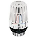 T�te thermostatique k blanche / bague de verrouillage