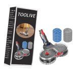 T�te de vadrouille electrique pour dyson v11 v10 v15 v8 v7 aspirateur, t�te de balai avec r�servoir et ...