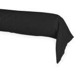 Federa coussin paris cylindrique franais barre transversale tubular fabriqu en italie cm. 40x180 noir ...
