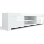 Meuble tv amber blanc
