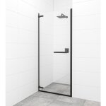 Swiss aqua technologies - tgd new porte de douche battante 80x200cm, verre transparent easy clean (sattgdo80ni ...