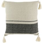 The home deco factory - coussin 40x40 ethnique rayures