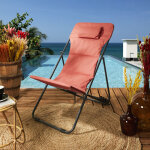 The home deco factory - transat en m�tal pliant corfou