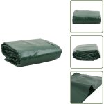 The living store - b�che vert 4x4 m 650 g / m� - couverture ext�rieure - b�che imperm�able - b�che protectrice ...
