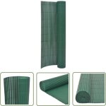 The living store - cl�ture de jardin double face 110x400 cm vert - cl�ture de jardin - cl�ture pvc - ...