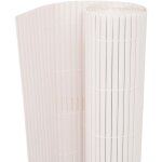 The living store - cl�ture de jardin double face 90 x 300 cm blanc - cl�ture de jardin - cl�ture pvc ...