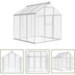 The living store volière d'extérieur aluminium 183 x 178 x 194 cm - voliere exterieure - voliére aluminium ... The living store volière d'extérieur aluminium 183 x 178 x 194 cm - voliere exterieure - voliére aluminium ...