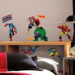 Marvel classic - stickers repositionnables marvel classic