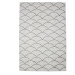 Thedecofactory - venise - tapis extrieur intrieur motif rosace ethnique cru 133x190