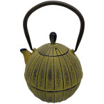 Zen et ethnique - théière de type japonaise verte en fonte 0. 8 litre Zen et ethnique - théière de type japonaise verte en fonte 0. 8 litre