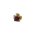 Thermador - vanne 4 voies thermomix 33x42 laiton Thermador - vanne 4 voies thermomix 33x42 laiton