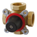 Thermador - vanne m�langeuse laiton 4 voies thermomix kvs 8 - femelle 1'