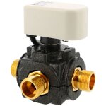 Thermador - vanne de zone motoris�e chauffage et rafra�chissement ouverture 10 secondes 3 voies m�le ...