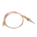 Thermocouple de chauffage � gaz m8 thread, sonde de 600mm pour accessoires de barbecue au gaz et chemin�e ...