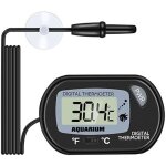 Thermomtre d'aquarium thermomtre  eau numrique lcd avec sonde et ventouse thermomtre de temprature ...