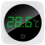 Thermom�tre auto - adh�sif lcd num�rique pour aquarium, grand �cran, moniteur de temp�rature pour terrarium ...