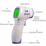 Thermomètre de fièvre infrarouge 2 en 1 thermoscanner de fièvre professionnel thermomètre de température ... Thermomètre de fièvre infrarouge 2 en 1 thermoscanner de fièvre professionnel thermomètre de température ...