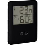 Thermomètre hygromètre digital intérieur - noir - otio Thermomètre hygromètre digital intérieur - noir - otio