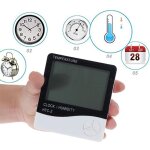 Thermomètre hygromètre numérique lcd - station météo électronique pour intérieur et extérieur Thermomètre hygromètre numérique lcd - station météo électronique pour intérieur et extérieur