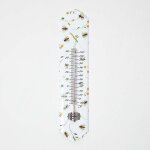 Thermom�tre mural � motif abeilles - homescapes