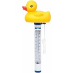 Thermomtre de piscine flottante par thermomtre de temprature d'eau de canard de haute qualit avec ...