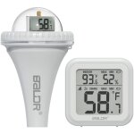 Gotrays ? thermom�tre de piscine sans fil ? moniteur de temp�rature pr�cis jusqu'� 100m ? affichage lcd ...
