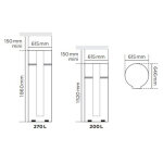 Thermor - chauffe - eau thermodynamique airlis vertical stable 200l