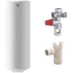Pack chauffe eau lectrique statis vertical 200 litres thermor groupe de scurit 3 / 4 + siphon de ...