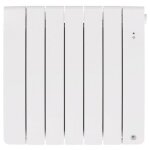 Thermor - radiateur chaleur douce bilbao 4 connect� horizontal 1500w blanc brillant 493825