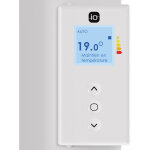 Thermor - radiateur connect� gain de place ing�nio 4 vertical 1800w blanc mat - 429355