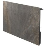 Thermor - radiateur  inertie touch silicium terre lunaire 800w vertical - valderoma tl08vet