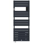 Thermor - radiateur s�che - serviettes riviera 2 mixte avec soufflerie 1750w gris ardoise 490242