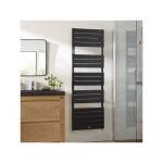 Thermor - sche - serviettes riviera 2 eau chaude 491w noir carbone 496107