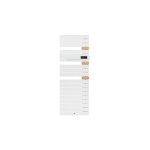 Thermor - sche - serviettes soufflant allure 3 classique 1500w (500 + 1000) mt  gauche avec entretoises ...