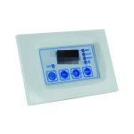 Rgulateur de temprature pour chemines et poles  bois avec production d'air chaud, modle fc 810