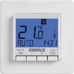 Thermostat d'ambiance encastr eberle fit - 3r programme hebdomadaire 5  30 c s87914