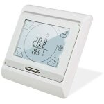 Thermostat de chauffage par le sol �lectrique programmable 16a avec capteur thermostat d'ambiance num�rique ...