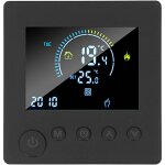 Thermostat connect� wifi, chauffage �lectrique au sol 16 a avec sonde, thermostat d'ambiance programmable, ...