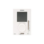 Thermostat d'ambiance lectronique siemens rdj100 ? programmation 24h, alimentation par piles, cran ...