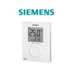 Thermostat digital rdh100 siemens Thermostat digital rdh100 siemens
