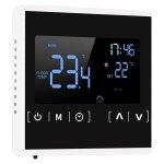 Thermostat lectrique pour chauffage au sol - thermostat programmable - confort clair - cran tactile ...