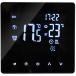 Vurahome - thermostat intelligent eau / gaz chaudiere numerique regulateur de temperature lcd tactile, ...