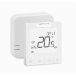 Thermostat quantum programmable wq610rf - radio et semi - encastrable pour plancher chauffant - conecterm ...