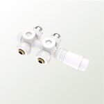 Thermostat de radiateur set multibloc pour radiateur robinetterie de raccordement pour radiateur de salle ...