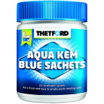 Aqua - kem bleu x 15 sachets traitement des mati�res - thetford