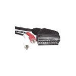 Cordon peritel male / 2 x rca male stereo pour pieces. . .