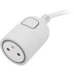 Thomson - rallonge lectrique easyeject 3m - bouton d'extraction automatique - blanc