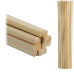 Tiges en bambou, 200 pi�ces, 30 cm, pour loisirs cr�atifs, support plantes d'int�rieur, naturel - relaxdays ...