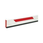 Faac ? lisse rectangulaire 2815 mm pour barri�res 615, 620 et 640 ? caoutchouc antichoc ? profil durable ...