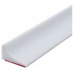 Tigrezy - 100cm barriere de douche silicone, barre de seuil de douche anti dbordement autocollant, barrire ...